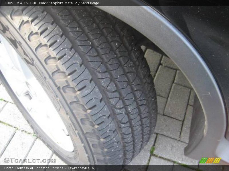 Black Sapphire Metallic / Sand Beige 2005 BMW X5 3.0i