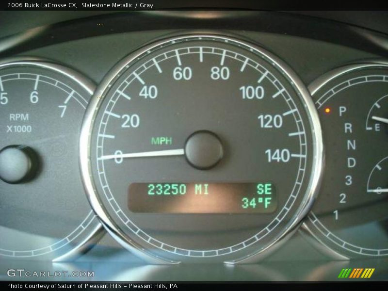 Slatestone Metallic / Gray 2006 Buick LaCrosse CX