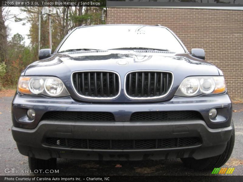 Toledo Blue Metallic / Sand Beige 2005 BMW X5 3.0i