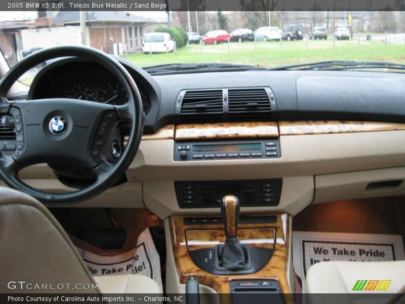 Toledo Blue Metallic / Sand Beige 2005 BMW X5 3.0i