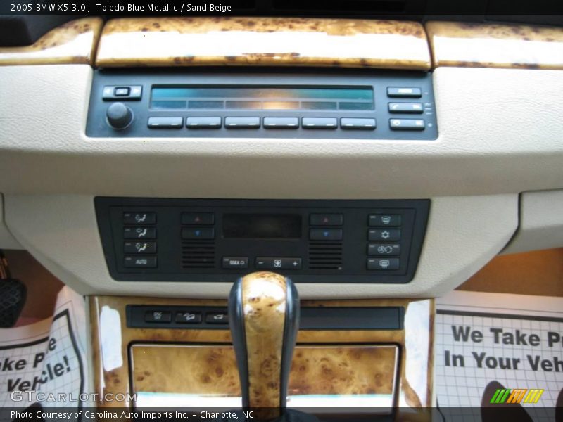 Toledo Blue Metallic / Sand Beige 2005 BMW X5 3.0i