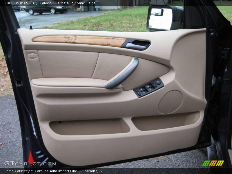 Toledo Blue Metallic / Sand Beige 2005 BMW X5 3.0i