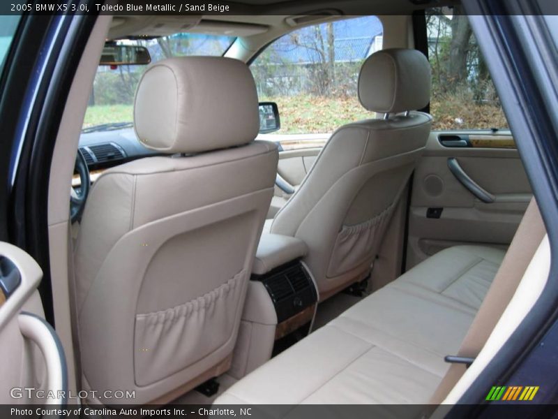 Toledo Blue Metallic / Sand Beige 2005 BMW X5 3.0i