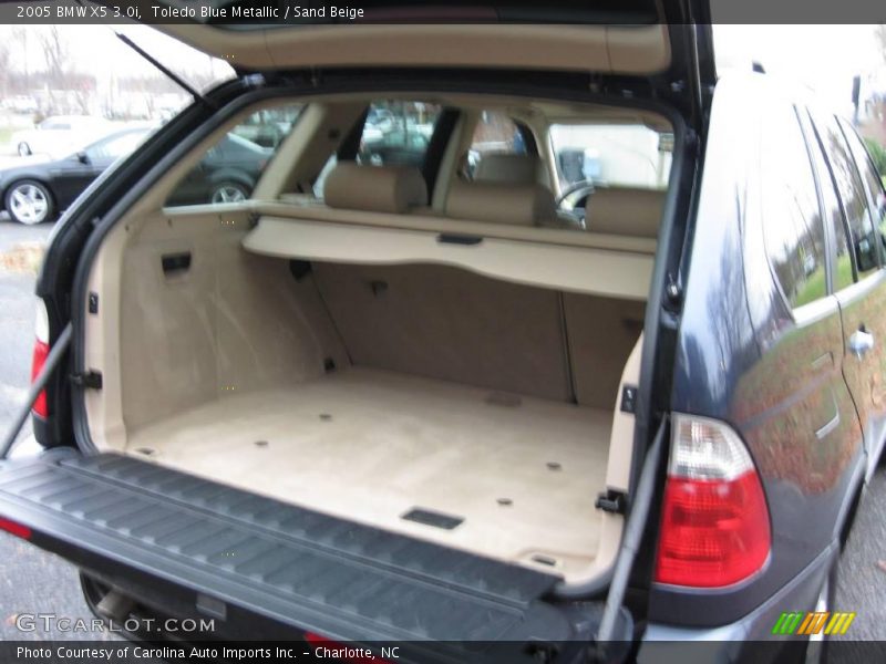 Toledo Blue Metallic / Sand Beige 2005 BMW X5 3.0i