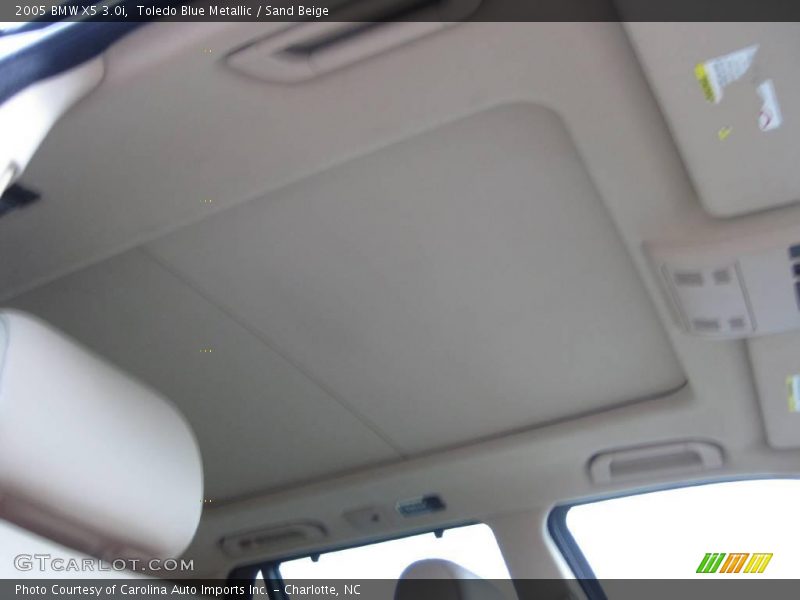 Toledo Blue Metallic / Sand Beige 2005 BMW X5 3.0i
