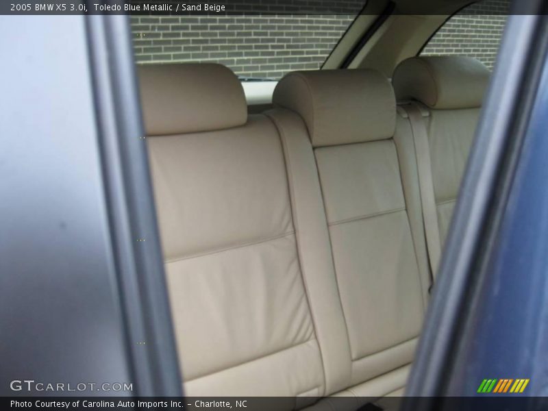 Toledo Blue Metallic / Sand Beige 2005 BMW X5 3.0i