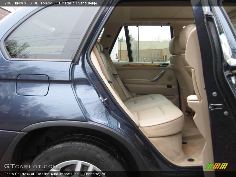 Toledo Blue Metallic / Sand Beige 2005 BMW X5 3.0i