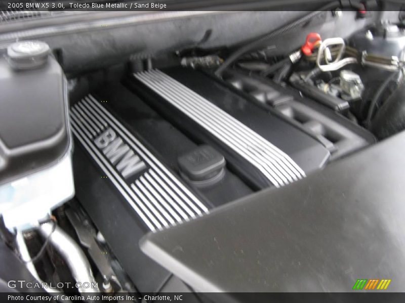 Toledo Blue Metallic / Sand Beige 2005 BMW X5 3.0i