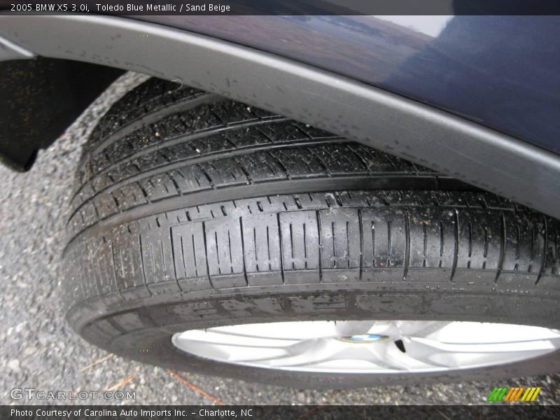 Toledo Blue Metallic / Sand Beige 2005 BMW X5 3.0i
