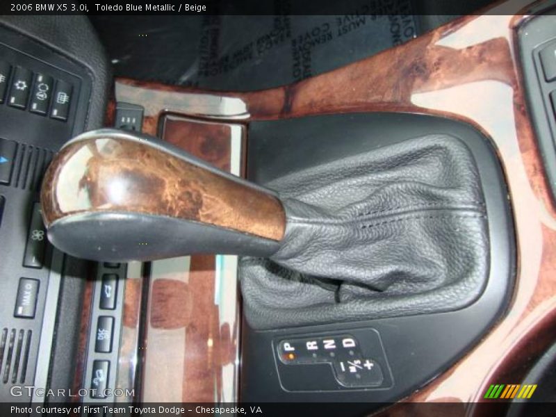 Toledo Blue Metallic / Beige 2006 BMW X5 3.0i