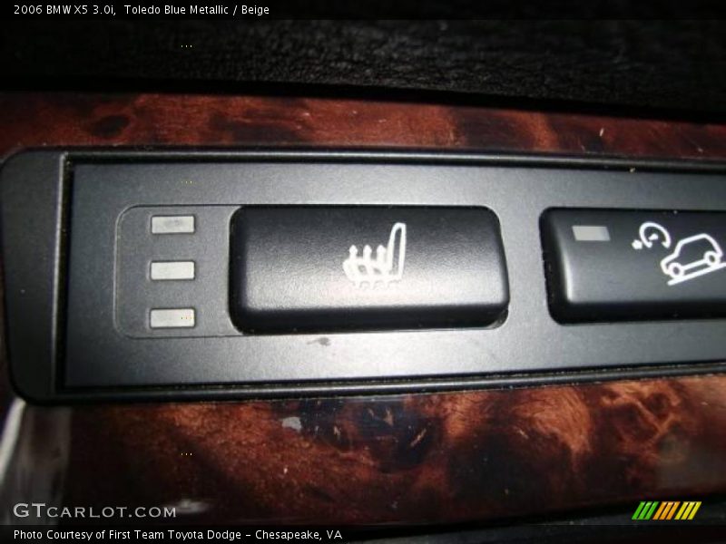 Toledo Blue Metallic / Beige 2006 BMW X5 3.0i