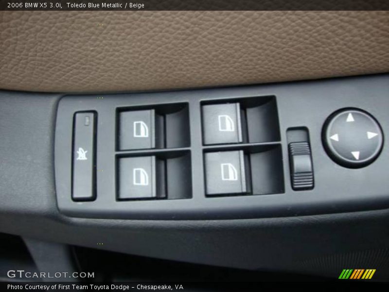 Toledo Blue Metallic / Beige 2006 BMW X5 3.0i
