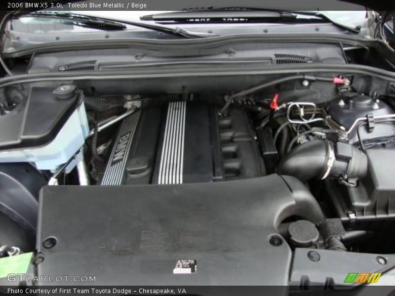 Toledo Blue Metallic / Beige 2006 BMW X5 3.0i