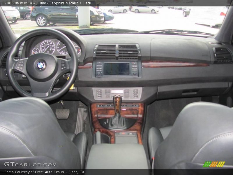 Black Sapphire Metallic / Black 2006 BMW X5 4.4i