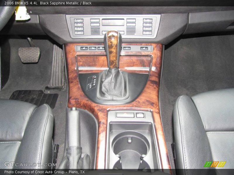 Black Sapphire Metallic / Black 2006 BMW X5 4.4i