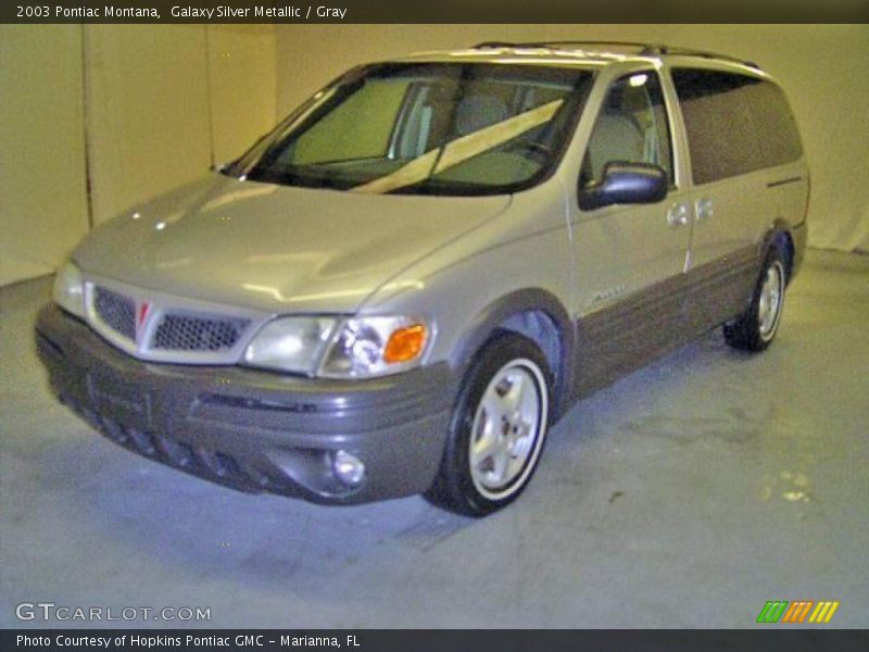 Galaxy Silver Metallic / Gray 2003 Pontiac Montana