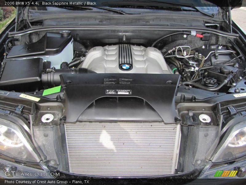 Black Sapphire Metallic / Black 2006 BMW X5 4.4i