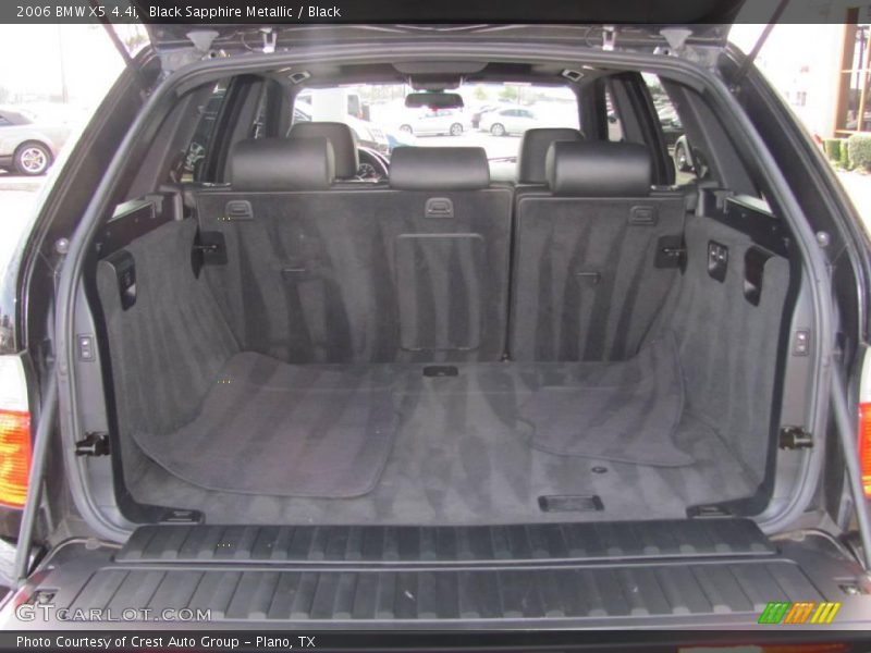 Black Sapphire Metallic / Black 2006 BMW X5 4.4i