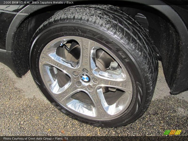 Black Sapphire Metallic / Black 2006 BMW X5 4.4i