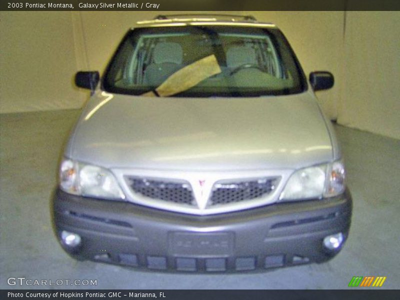 Galaxy Silver Metallic / Gray 2003 Pontiac Montana