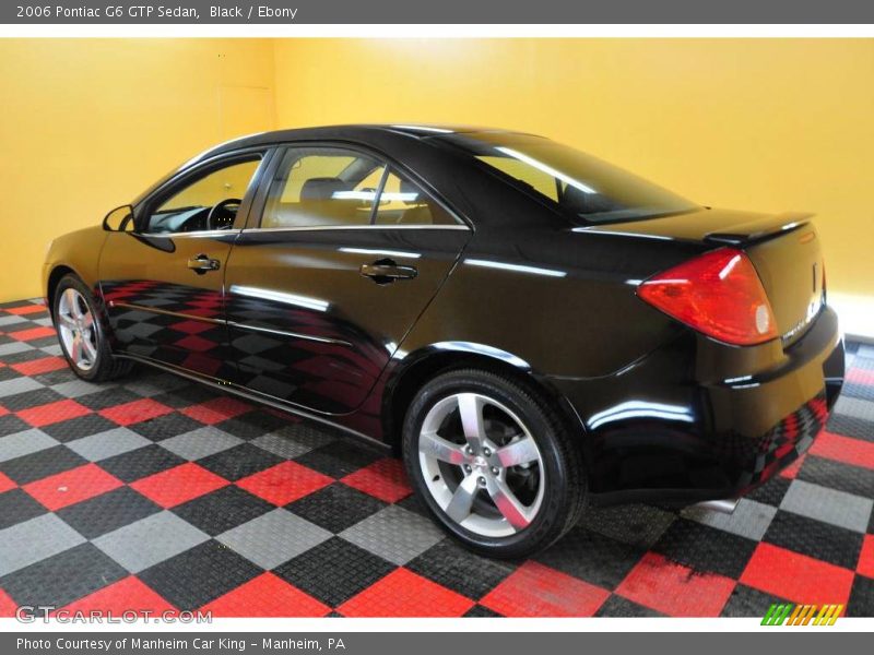 Black / Ebony 2006 Pontiac G6 GTP Sedan