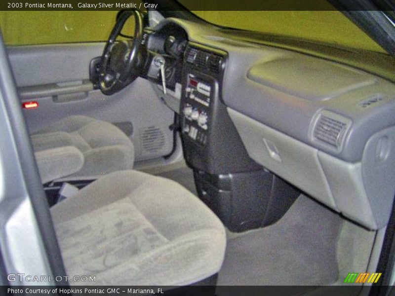 Galaxy Silver Metallic / Gray 2003 Pontiac Montana
