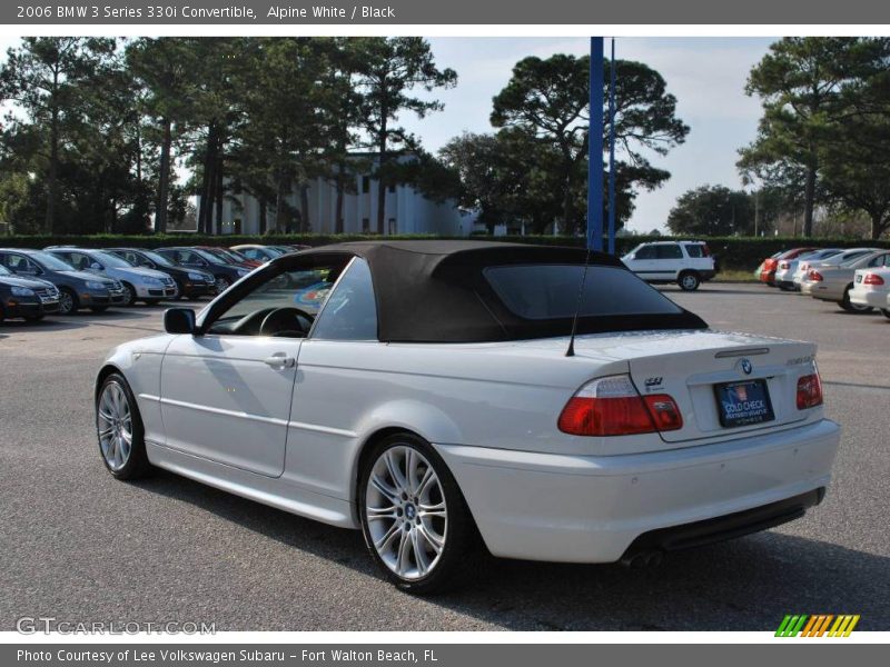 Alpine White / Black 2006 BMW 3 Series 330i Convertible