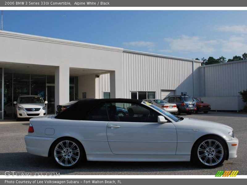 Alpine White / Black 2006 BMW 3 Series 330i Convertible
