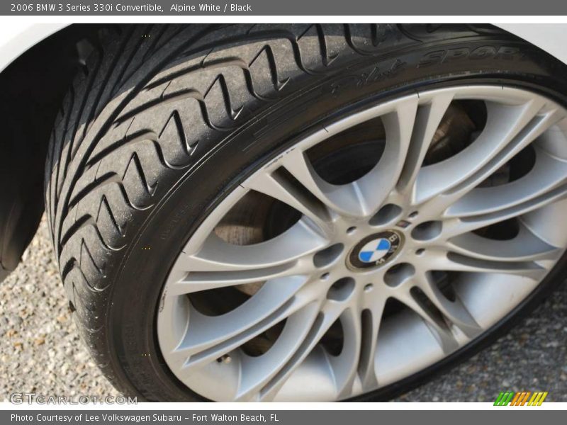 Alpine White / Black 2006 BMW 3 Series 330i Convertible
