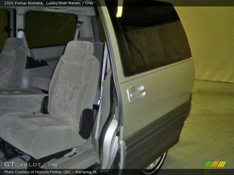 Galaxy Silver Metallic / Gray 2003 Pontiac Montana