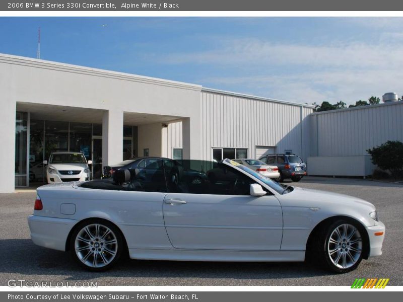 Alpine White / Black 2006 BMW 3 Series 330i Convertible