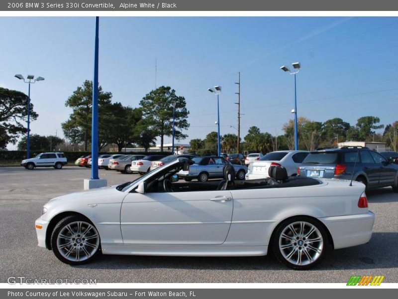 Alpine White / Black 2006 BMW 3 Series 330i Convertible