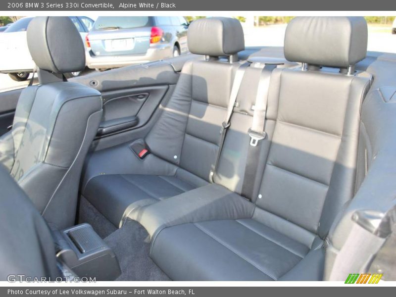 Alpine White / Black 2006 BMW 3 Series 330i Convertible