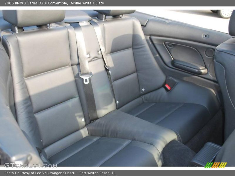 Alpine White / Black 2006 BMW 3 Series 330i Convertible