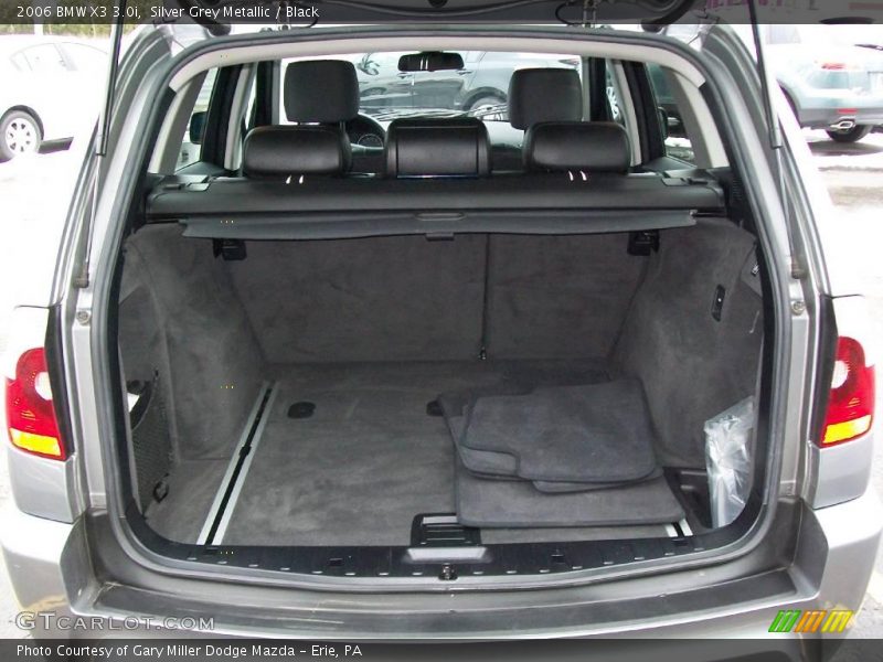 Silver Grey Metallic / Black 2006 BMW X3 3.0i