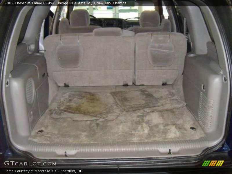 Indigo Blue Metallic / Gray/Dark Charcoal 2003 Chevrolet Tahoe LS 4x4