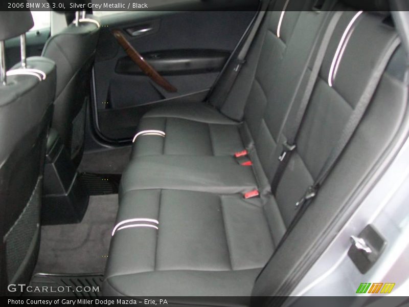 Silver Grey Metallic / Black 2006 BMW X3 3.0i