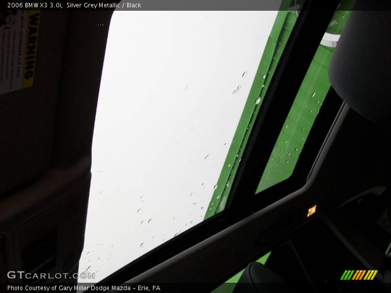 Silver Grey Metallic / Black 2006 BMW X3 3.0i