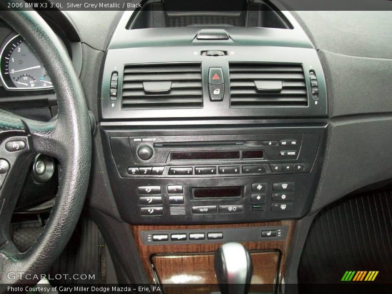 Silver Grey Metallic / Black 2006 BMW X3 3.0i