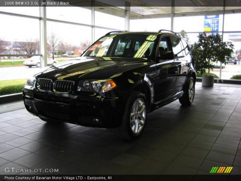 Jet Black / Black 2006 BMW X3 3.0i