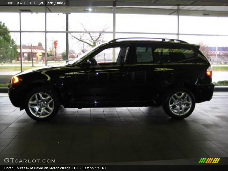 Jet Black / Black 2006 BMW X3 3.0i