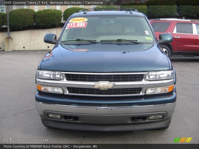 Bermuda Blue Metallic / Tan/Neutral 2005 Chevrolet Tahoe LT 4x4