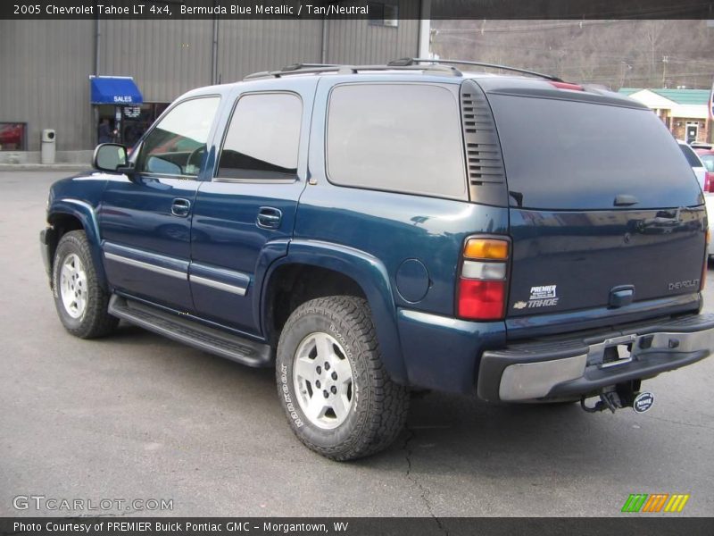 Bermuda Blue Metallic / Tan/Neutral 2005 Chevrolet Tahoe LT 4x4