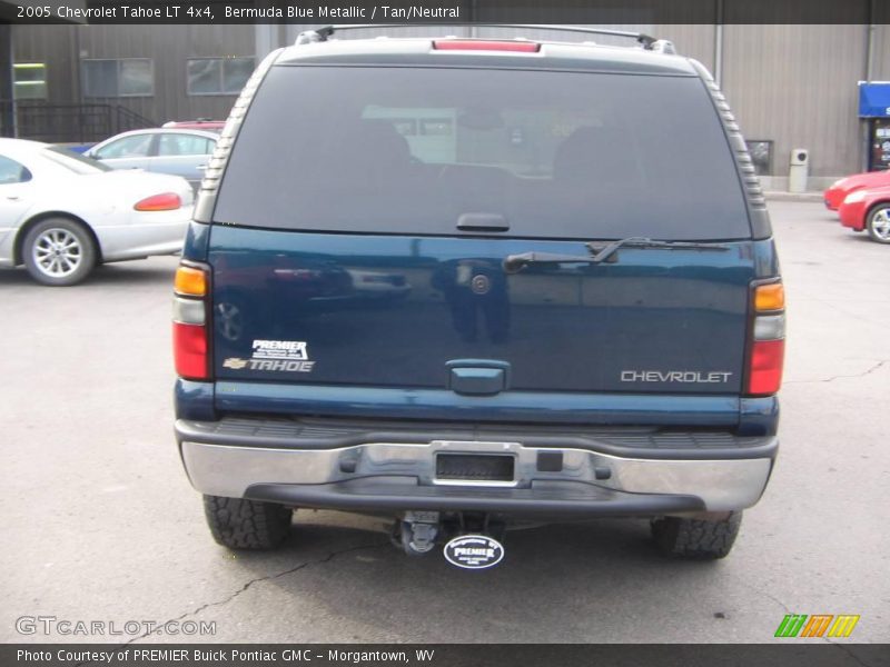 Bermuda Blue Metallic / Tan/Neutral 2005 Chevrolet Tahoe LT 4x4