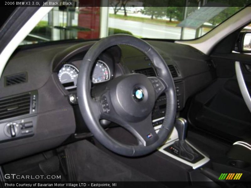 Jet Black / Black 2006 BMW X3 3.0i