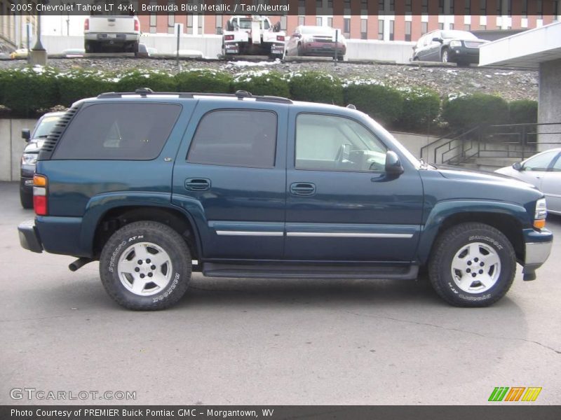 Bermuda Blue Metallic / Tan/Neutral 2005 Chevrolet Tahoe LT 4x4