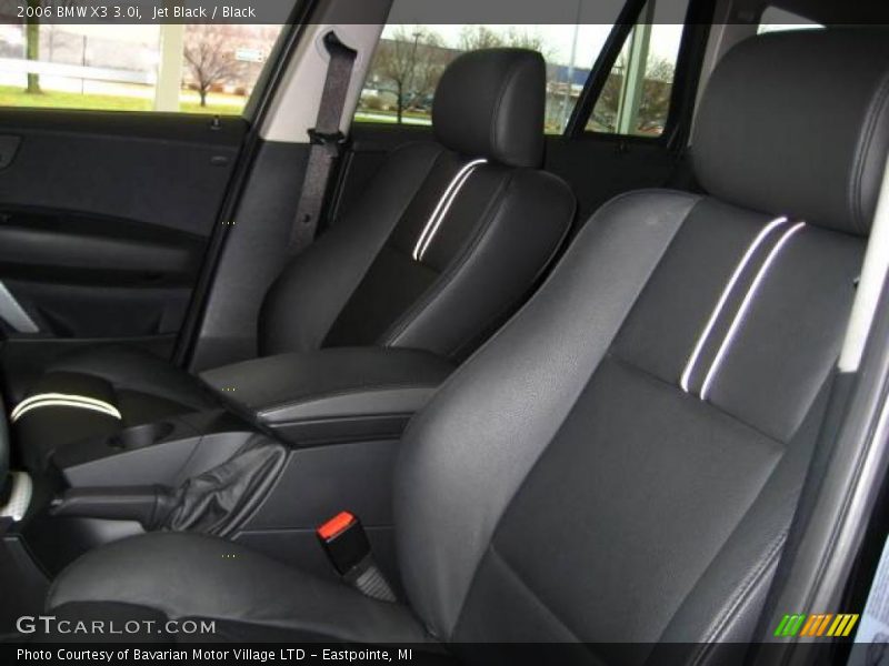 Jet Black / Black 2006 BMW X3 3.0i