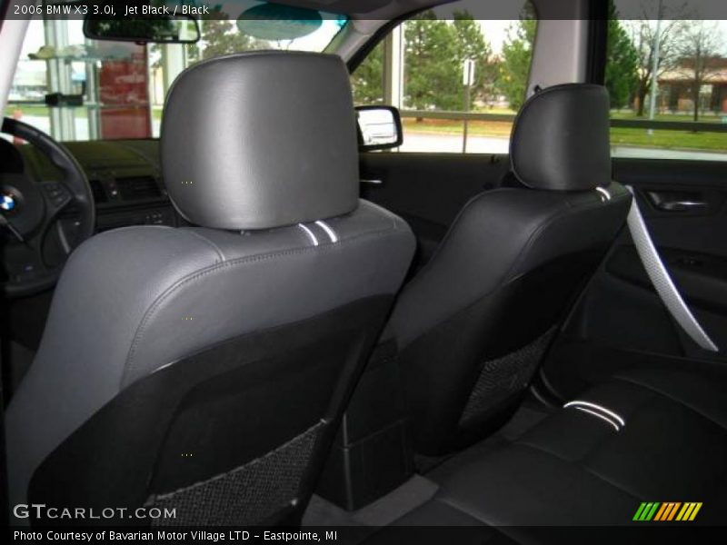 Jet Black / Black 2006 BMW X3 3.0i