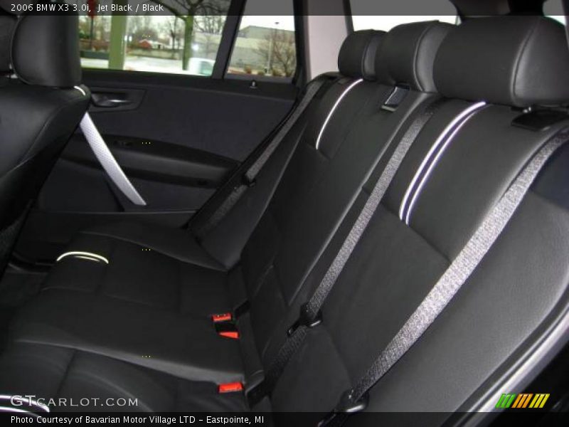 Jet Black / Black 2006 BMW X3 3.0i
