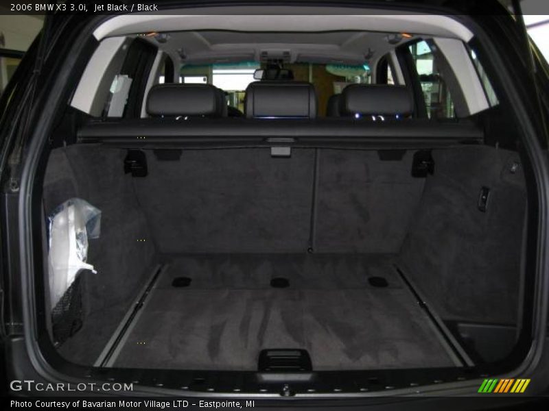 Jet Black / Black 2006 BMW X3 3.0i